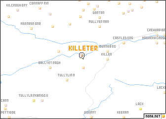 map of Killeter