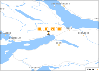 map of Killichronan