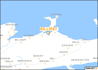 map of Killiney
