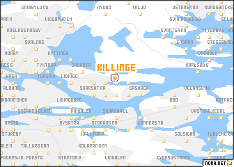 map of Killinge