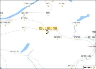 map of Killingmo