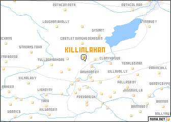 map of Killinlahan