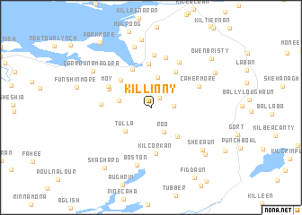 map of Killinny