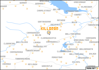 map of Killoran