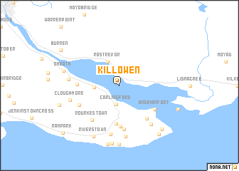 map of Killowen