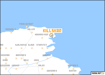 map of Killskär