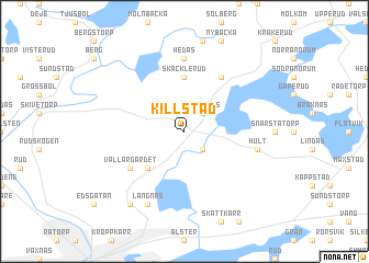 map of Killstad