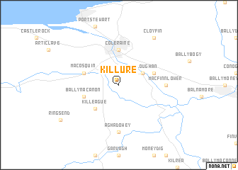 map of Killure