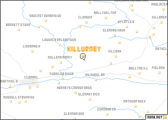 map of Killurney