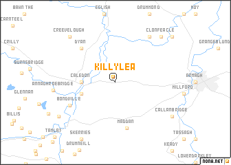 map of Killylea