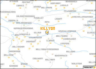 map of Killyon