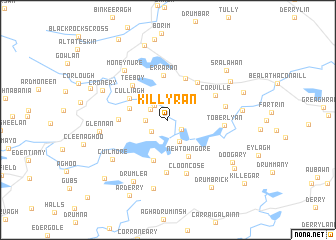 map of Killyran
