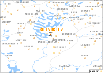 map of Killyvally