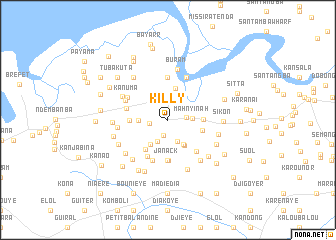 map of Killy