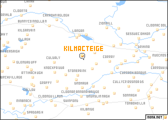 map of Kilmacteige