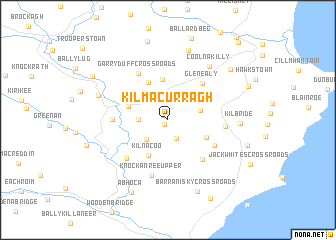 map of Kilmacurragh