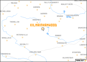 map of Kilmainham Wood