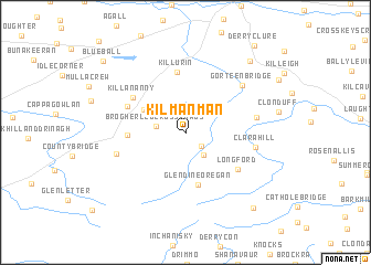 map of Kilmanman