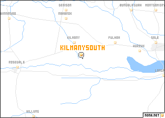 map of Kilmany South