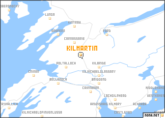 map of Kilmartin