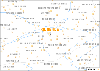 map of Kilmeage