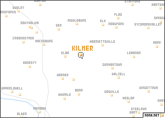 map of Kilmer
