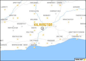 map of Kilmington