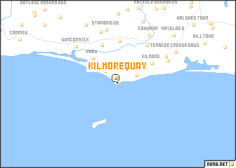 map of Kilmore Quay