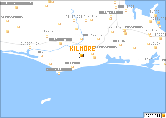 map of Kilmore