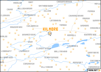 map of Kilmore