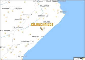 map of Kilmuckridge