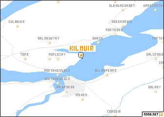 map of Kilmuir