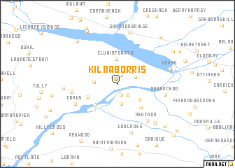 map of Kilnaborris