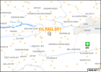 map of Kilnaglory