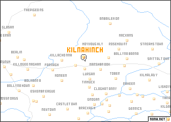 map of Kilnahinch