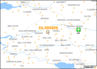 map of Kilnanare