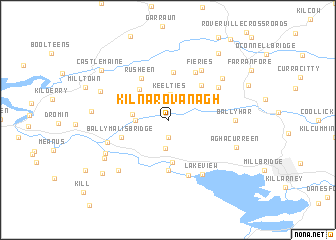 map of Kilnarovanagh