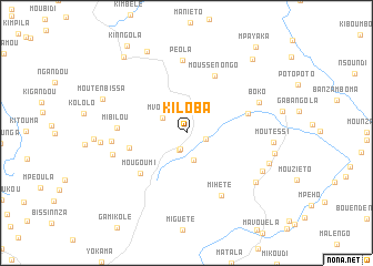 map of Kiloba