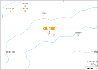 map of Kiloba