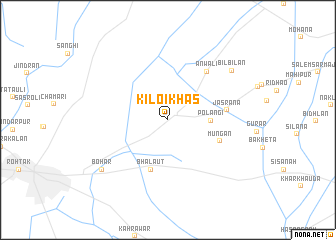 map of Kiloi Khās