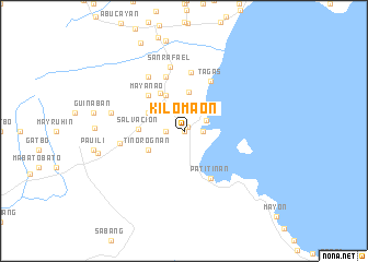 map of Kilomaon