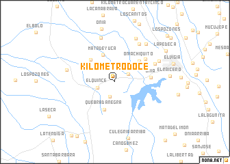 map of Kilómetro Doce