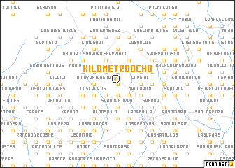 map of Kilómetro Ocho