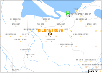 map of Kilómetro 10