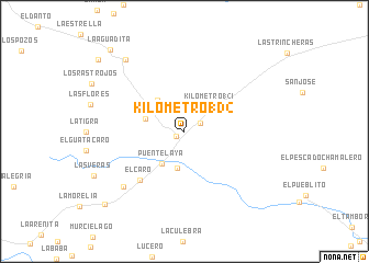 map of Kilómetro 132