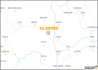 map of Kilomines