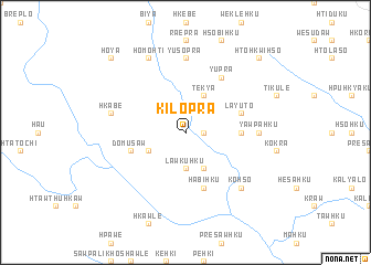 map of Ki-lo-pra