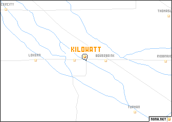 map of Kilowatt