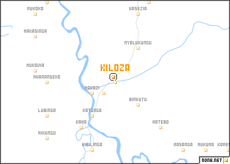 map of Kiloza