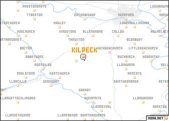 map of Kilpeck